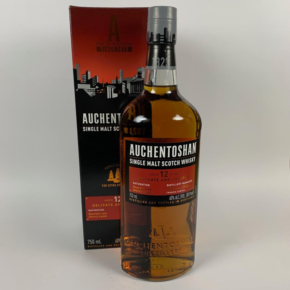Auchentoshan Single Malt Scotch 12-Yr