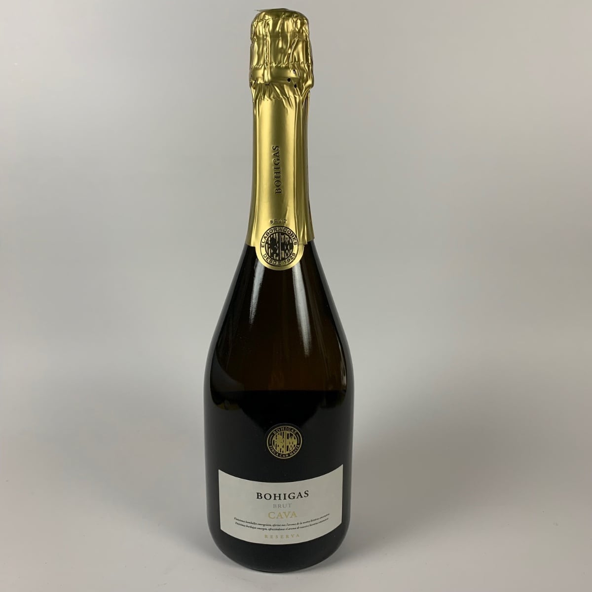 Bohigas Brut Reserva Cava 750ml