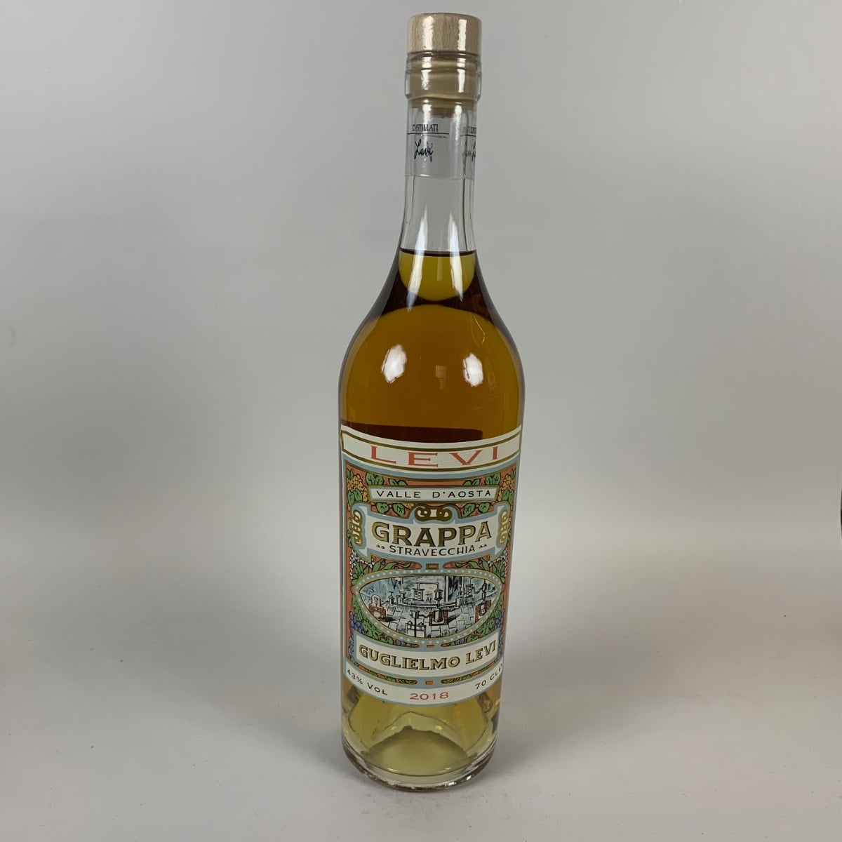 Guglielmo Levi Grappa Stravecchia 2018 700ml