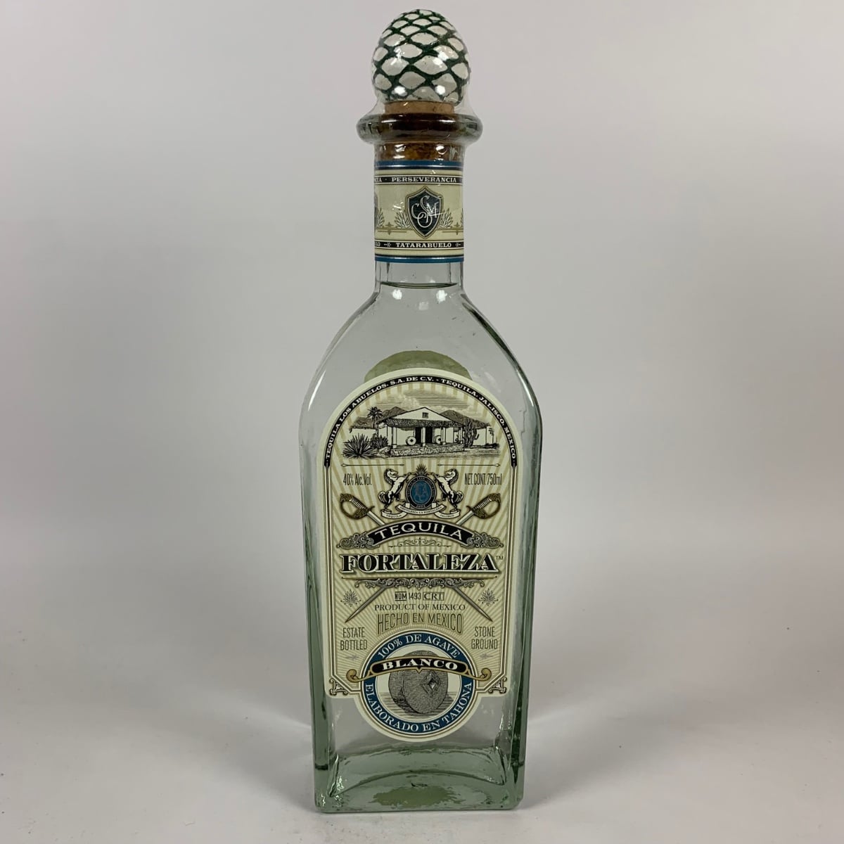 Fortaleza Tequila Blanco 750ml